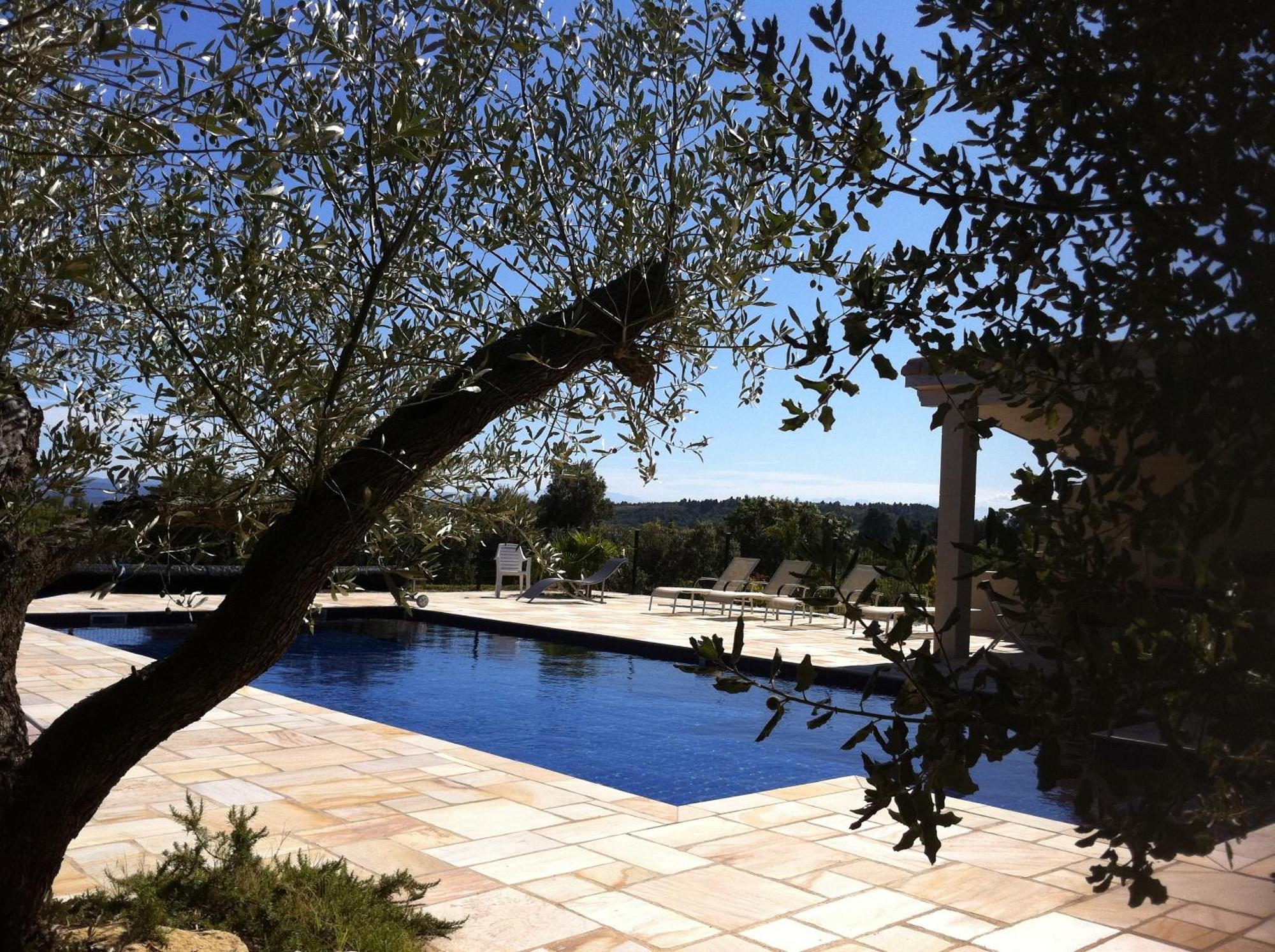 Domaine De Cazaban Apartment Villegailhenc ภายนอก รูปภาพ