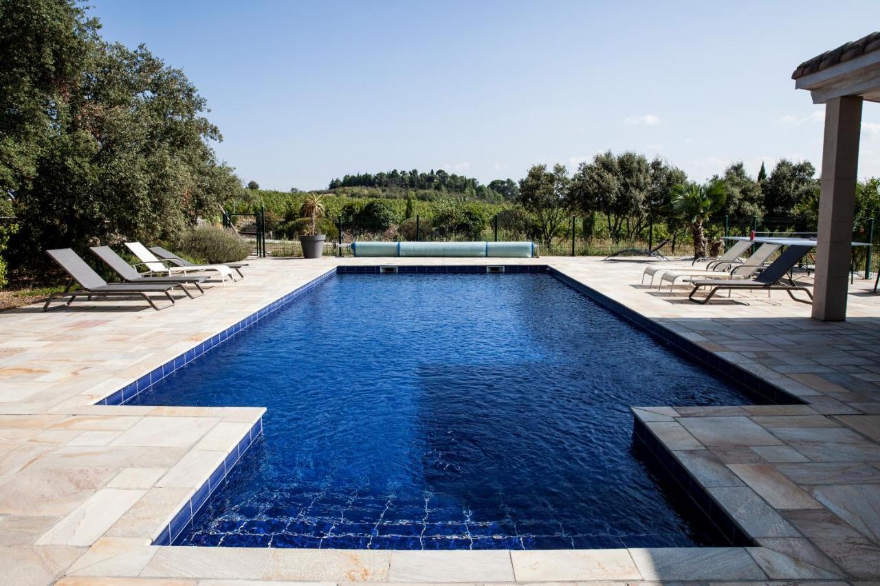 Domaine De Cazaban Apartment Villegailhenc ภายนอก รูปภาพ